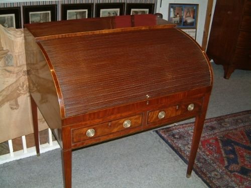 george 3rd mahogany tambour writing desk