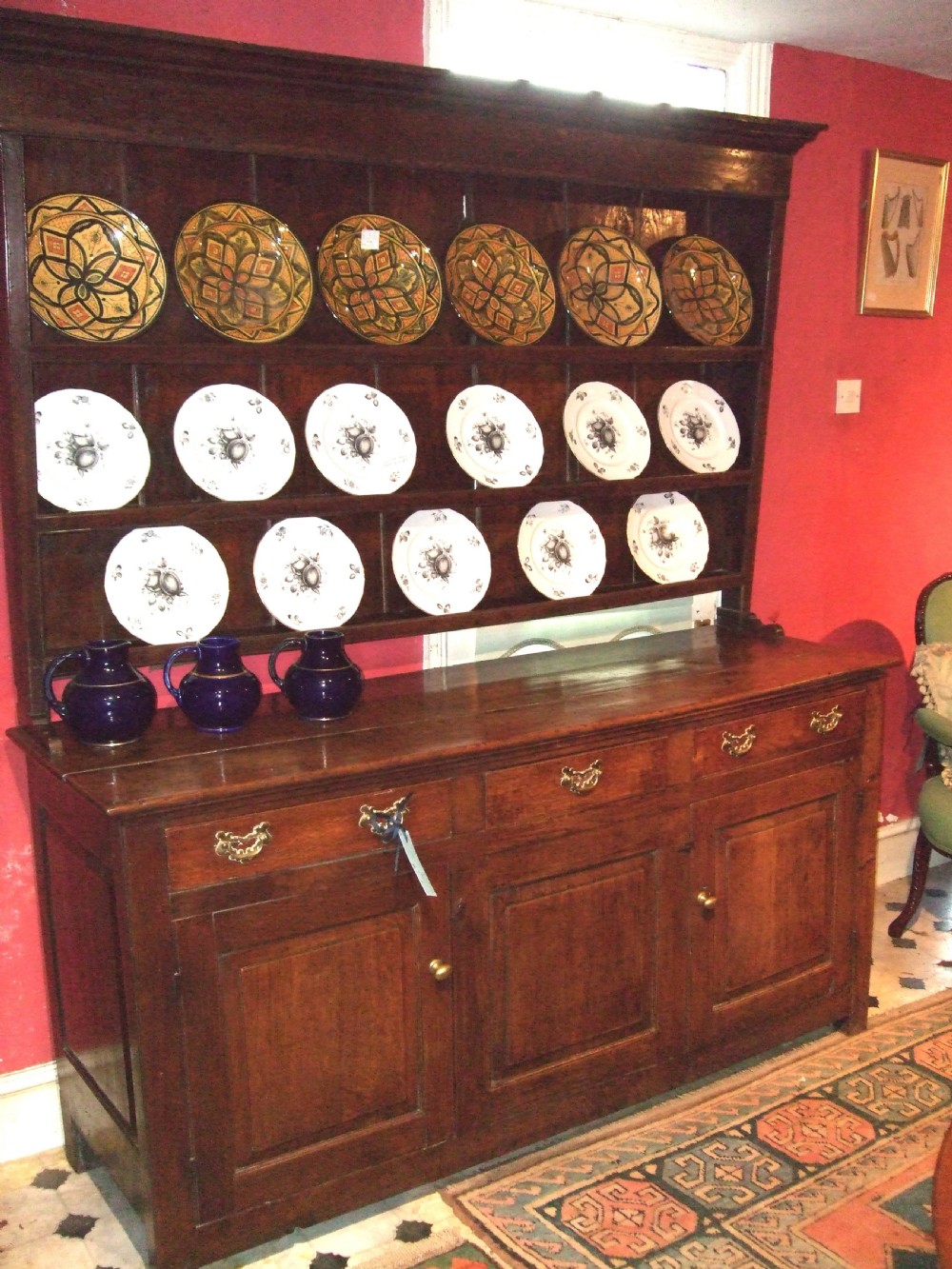 18thc oak dresser