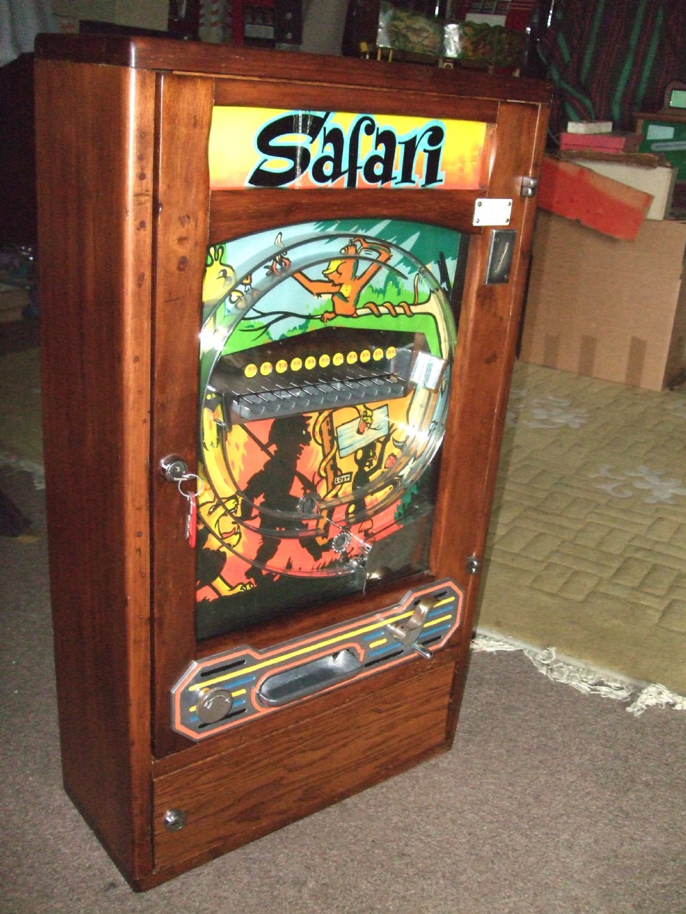 safari antique fairground amusement machine c1940 now sold