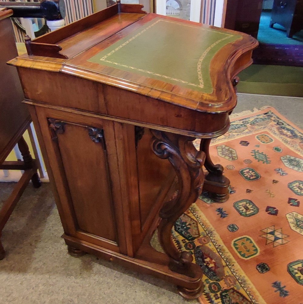 mahogany davenport desk dublin maker 19thc